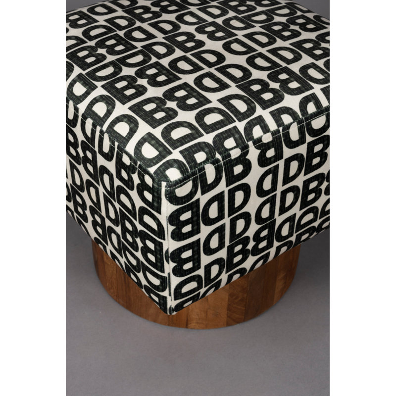 Monogram Accent Stool