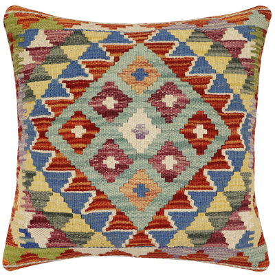 Housse et insert de coussin carré 100% laine