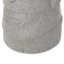 Pot à fleurs extérieur en oxyde de magnésium gris pierre - 24,21 po de hauteur, 9,78 de largeur, 9,42 de profondeur, 13,27 lb de poids H, l, P, Lb.