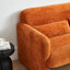 Canapé en velours 59 po, causeuse avec coussin de soutien-1876774936
