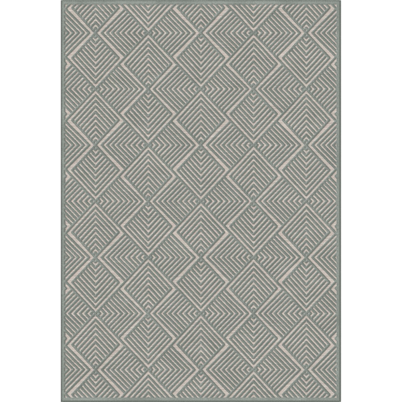 Mclellan Geometric Area Rug, Rectangle 200 x 300cm