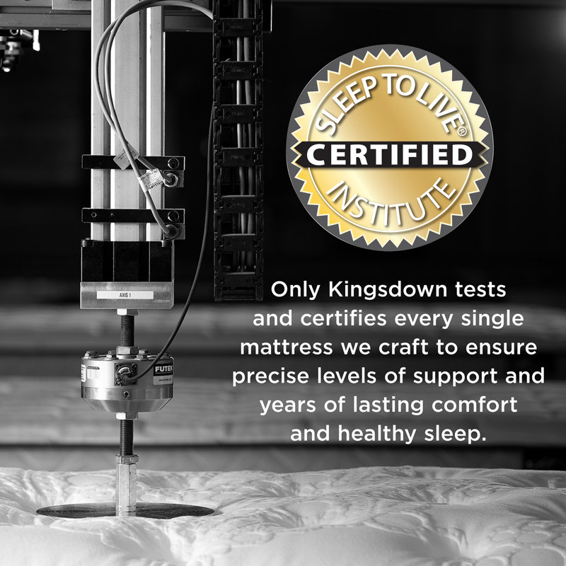 Kingsdown Prime Rosenberry 12" Firm Hybrid Mattress, Full/Double