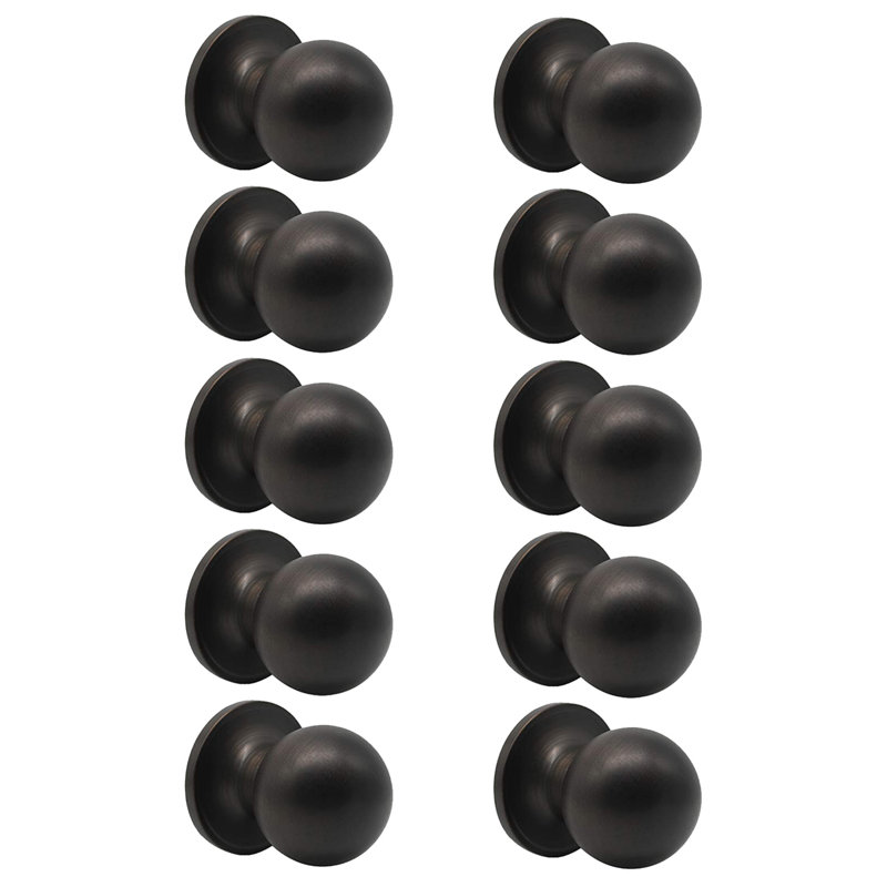 2.1'' Diameter Single Dummy Round Knob, Oil Rubbed Bronze