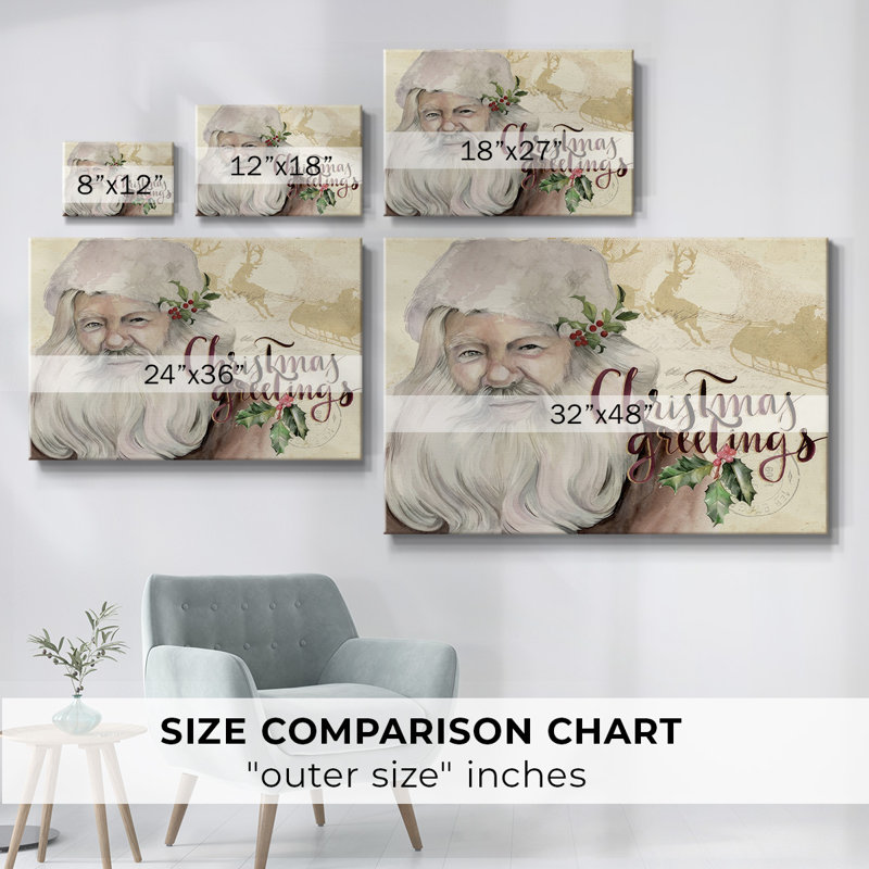 Collection de voeux de Noël A, H 12 po x l 18 po x P 1,5 po