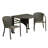Whitton Terrace Mates All Weather-Wicker 5 Piece Dining Set-823180943