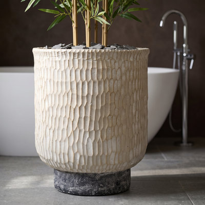 Handcrafted Cement Indoor Pot Planter