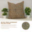 Housse de coussin d'intérieur / extérieur Floral Linen-101814139