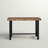 Emilsy Metal Base Dining Table