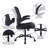 Ergonomic Home Office Mesh Task Chair Desk Chair With Flip-up Armrest