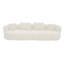 Canapé modulaire surdimensionné avec emballage de compression-129756526-129756527