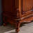 European-style solid wood carved shoe cabinet 9 Pair Solid Wood Shoe Storage Cabinet