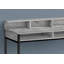 Bureau d'ordinateur, bureau personnel, debout, tablettes de rangement, L 48 po, travail, stratifié pour ordinateur portable, métal, contemporain, moderne-1004758767-1004758763