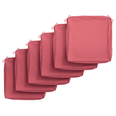 Outdoor  3'' Non-Slip Cushion Cover Water-Repellent Seat Cushion Slipcover With Portable Carry Handle.