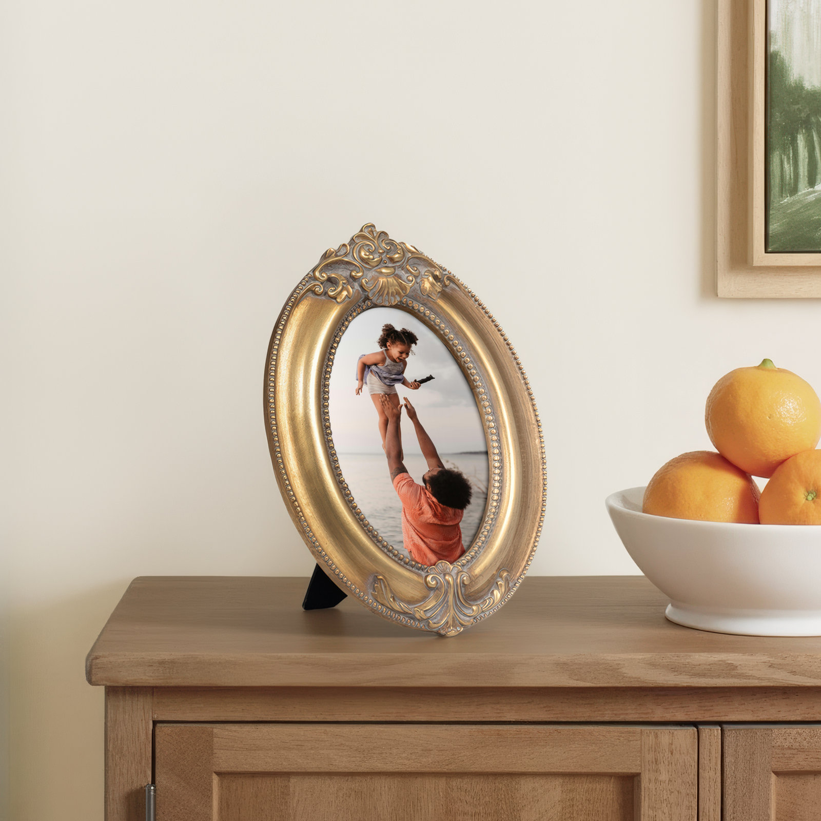 Round 4" x 6" Picture Frame
