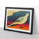 Dove Bird Deco Style Abstract - Single Picture Frame Print