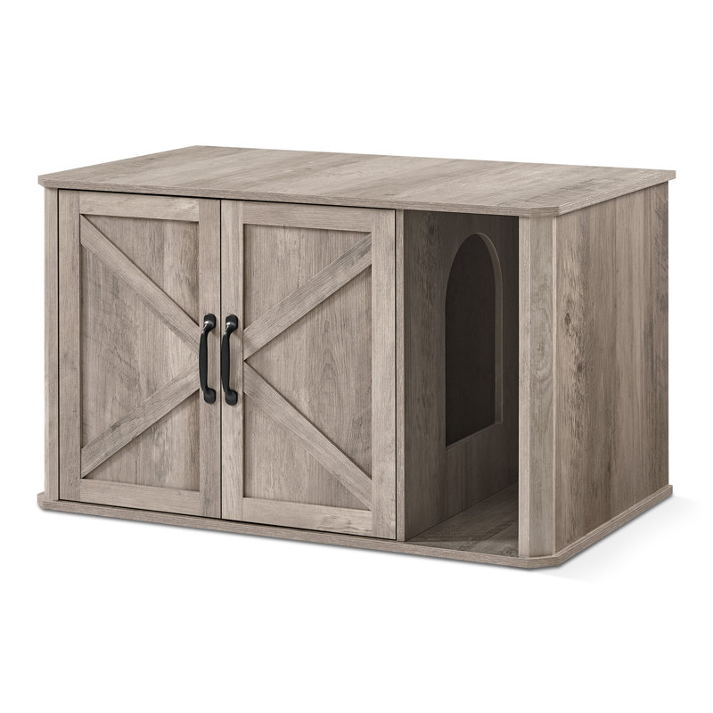 Litter Box Enclosure, Brown