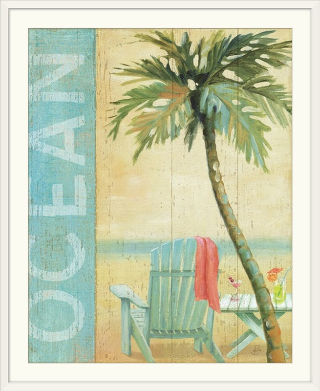 Ocean Beach " Ocean Beach II " by Daphne Brissonnet Great Big Canvas