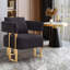 Chaise luxueuse et moderne pour le salon, rehaussant le confort et le style-1177771806