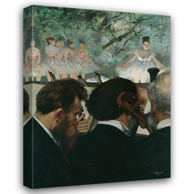 «Vault W», œuvre d'art sur toile tendue par Edgar, Degas
