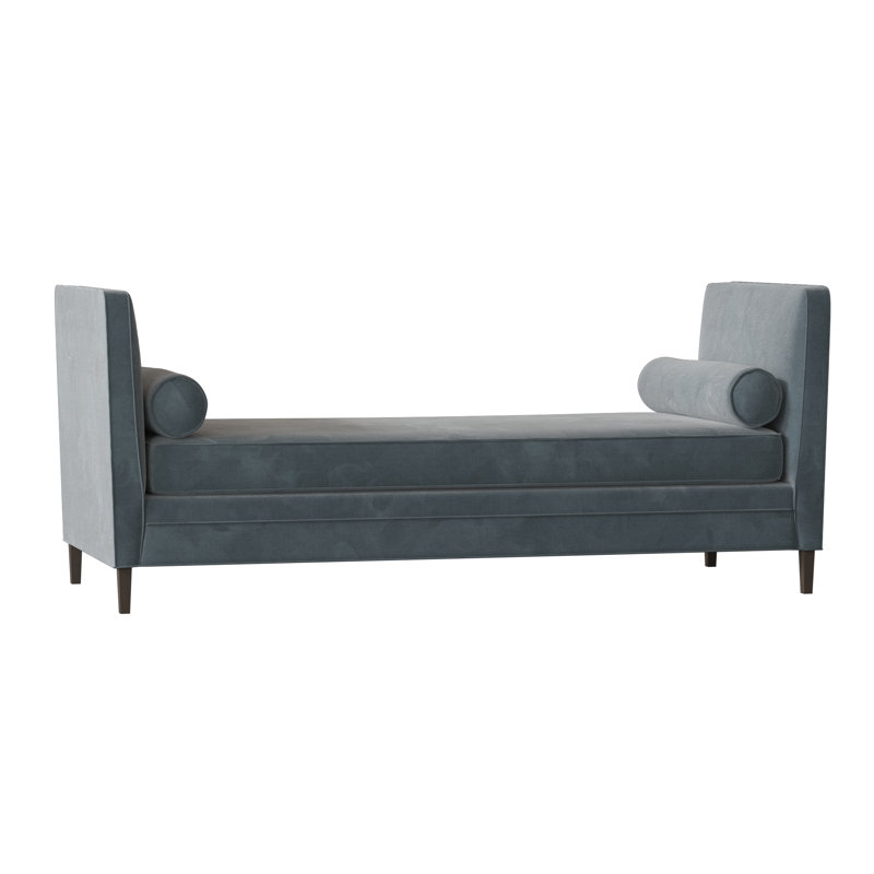Lydia Upholstered Bench, Savona Ruby, Brown Mahogany