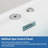 71x35 inch Freestanding Acrylic Bathtub with Air Bubble & Water Jets, Heating & Computer Control