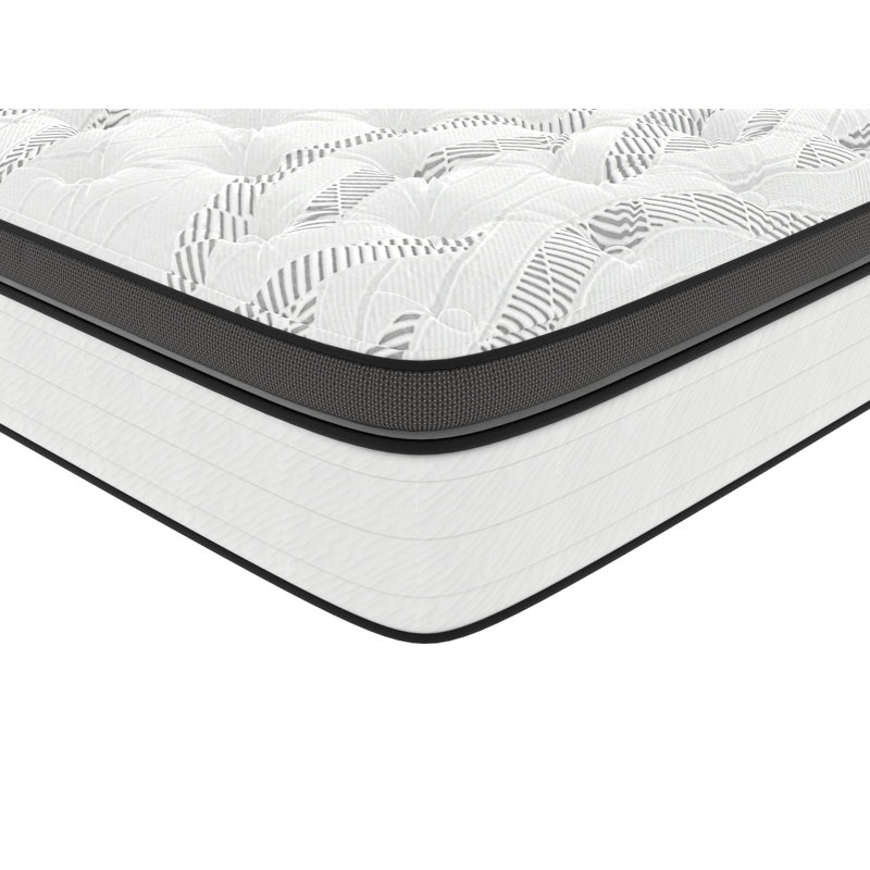 Matelas hybride 14 po Fillingham - moyen - double, Lit simple