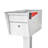Mail Manager Locking Security Post Mounted Mailbox-16109903