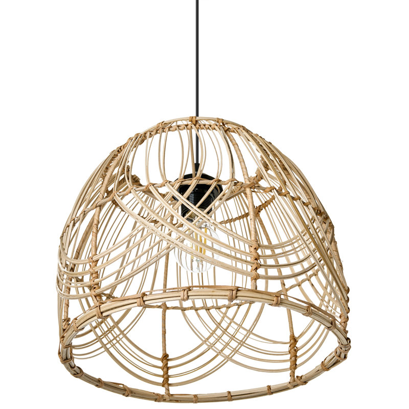 1 - Light Natural Unique/Statement Pendant