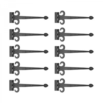 Charnière de porte simple h 6 po x l 18 po