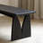 63"W Solid Oak Modern Bench-219766917