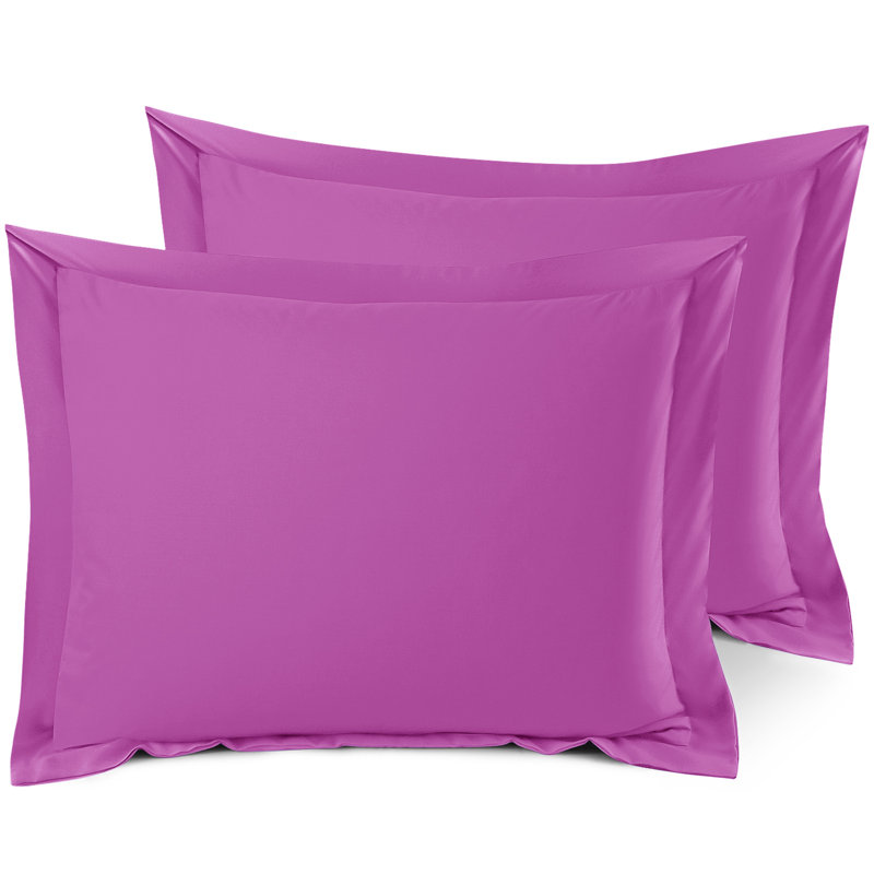 Taie décorative 100% polyester , Orchidée, 20 po x 36 po