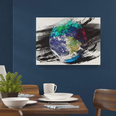 Earth from Space NASA - Frameless Print
