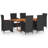 Kimbrell Oval 6 - Person Dining Set