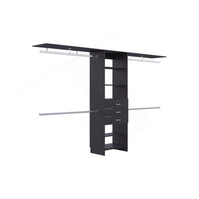 Système de placard, 3 tiroirs, 5 tablettes