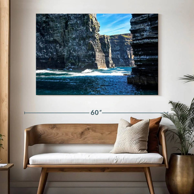 Kavia Sea Cliffs, 34" H x 51" W