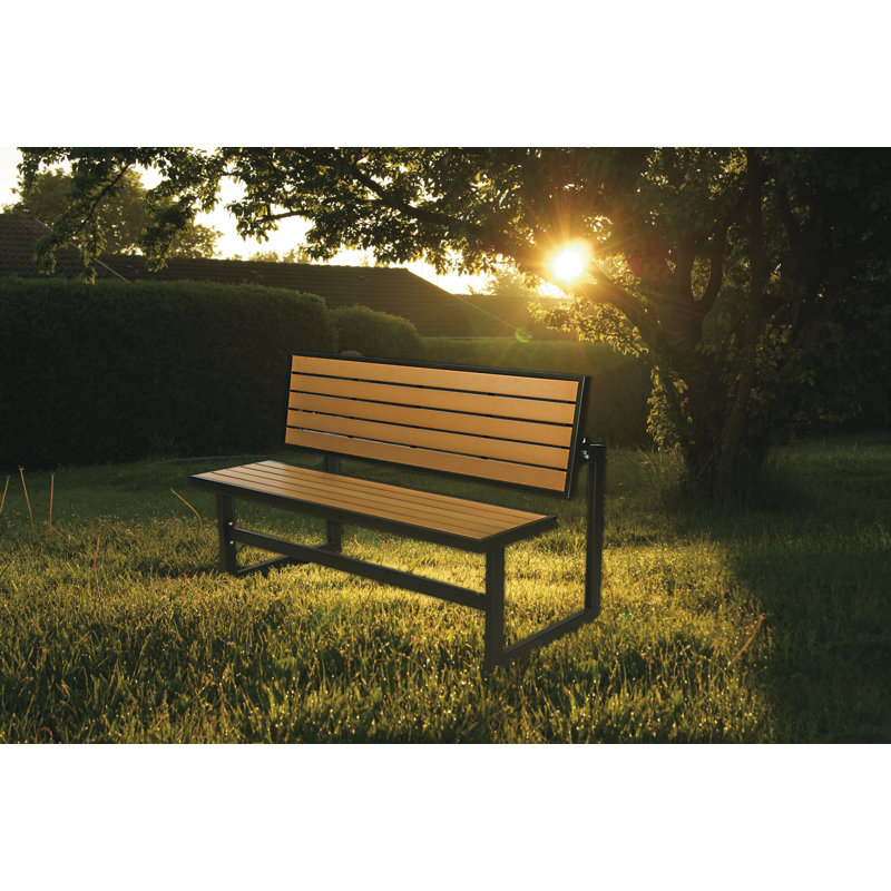 Ashton Steel Outdoor Bench