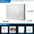 Wall Mounted Key Cabinet For 400 Keys With Lock - Gray Steel, Adjustable, Colorful Tags Optimal Management Mount Option And Adjustable System Seamless Organization Access
