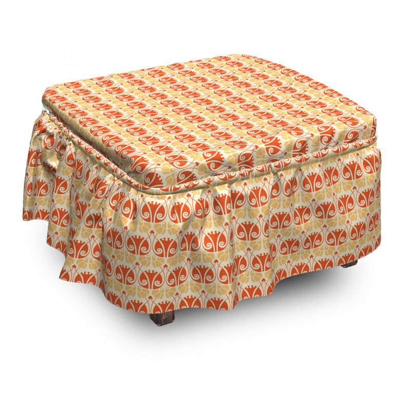 Housse pour repose-pieds champignon