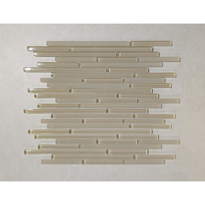Mosaïque de verre linéaire Bullet 45
