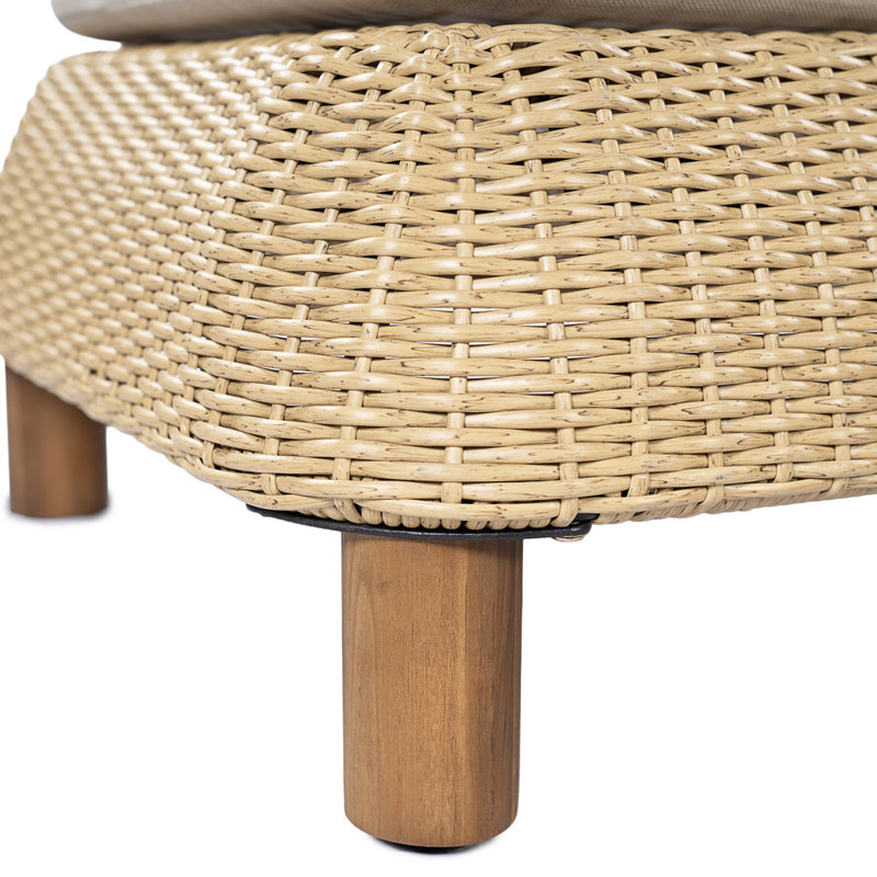 Outdoor Chaise Lounge Set with Cushions