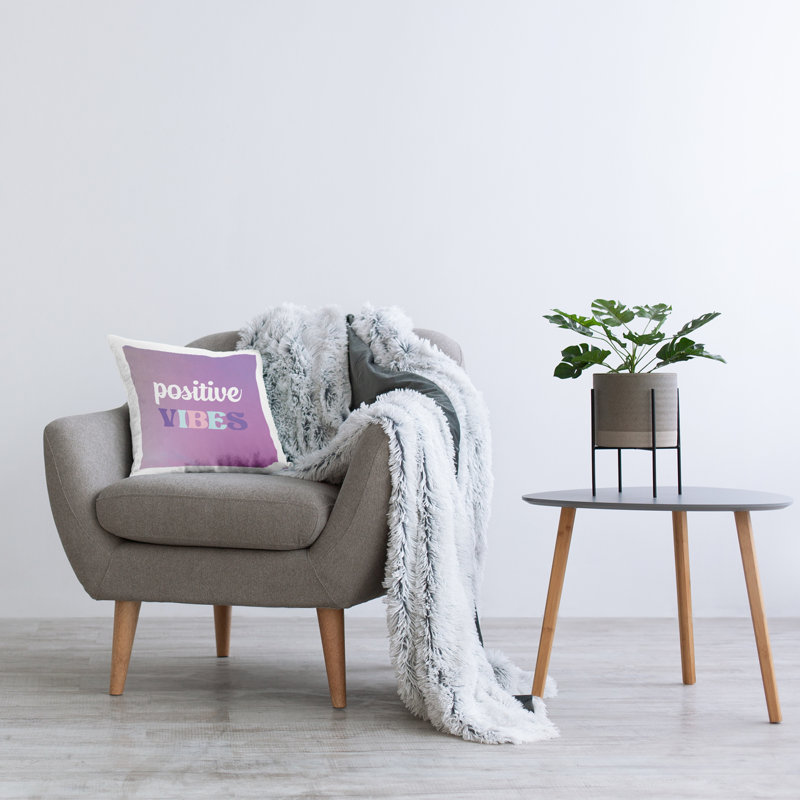 Housse de coussin en polyester carré et insert par Sharon Lee