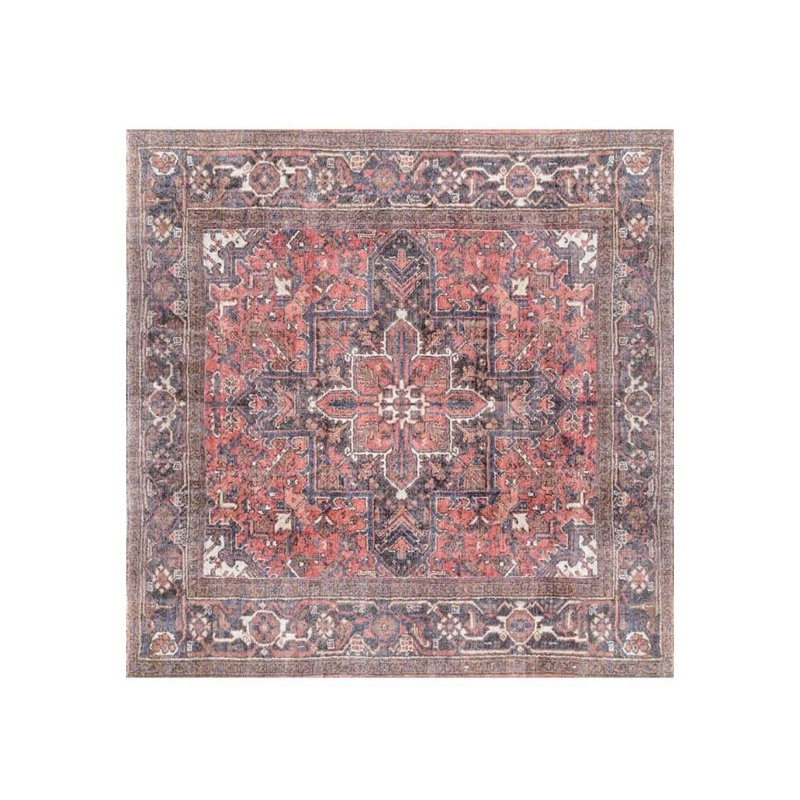 Tapis décoratif brun Ottilie, Rectangle 9 pi 11 po x 13 pi 2 po