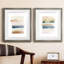 «Faint Swatches I», ensemble de 2 reproductions d'art sur toile encadrées