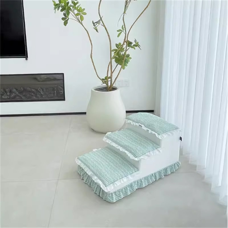 Escalier pour animaux de compagnie, Bleu sarcelle