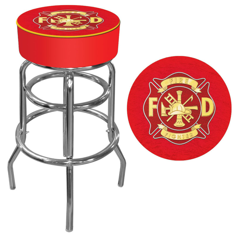Swivel Upholstered Counter Stool