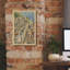 «Michigan Avenue North From River Chicago» par Wild Apple Portfolio, art mural sur toile, 12 po x 18 po-1955347088
