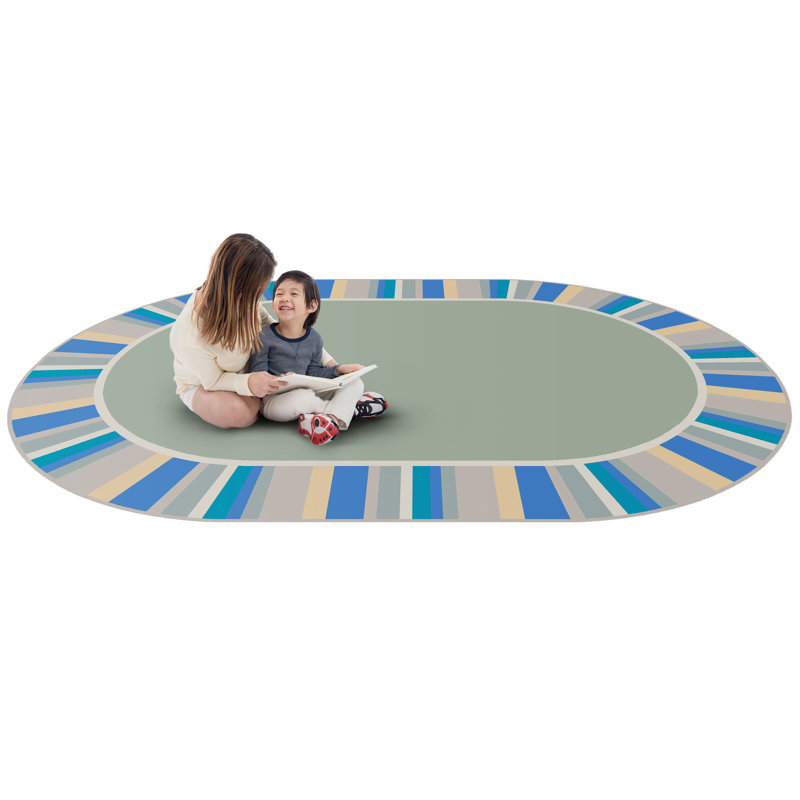 Off The Cuff Area Rug, Oval 3'10" x 5'4"