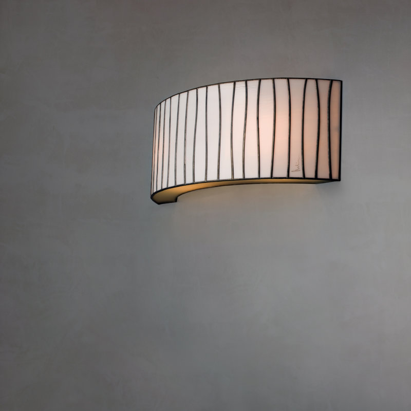 Curvas 2 - Light Flush Mounted Sconce, White