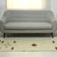 Tapis de surface crème tissé à la main Scoggins