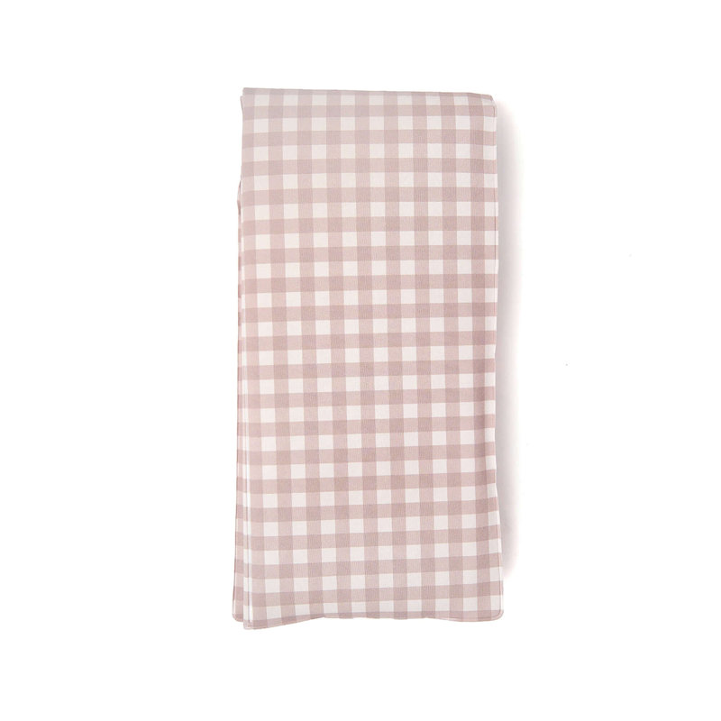 Gingham Foldable Travel Changing Mat